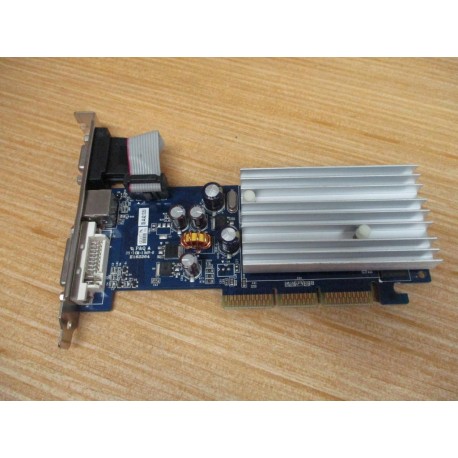 PNY G662W00A8E24T0TE4AJA GeForce 6200 256MB AGP Video Card - Used