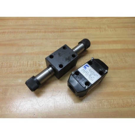 Continental Hydraulics VSD03M-3A-GB-60L-C Directional Valve WOut Coils - Used