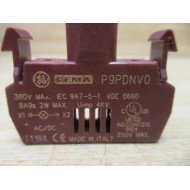 General Electric P9PDNV0 Lamp Holder GE P9PDNVO - Used