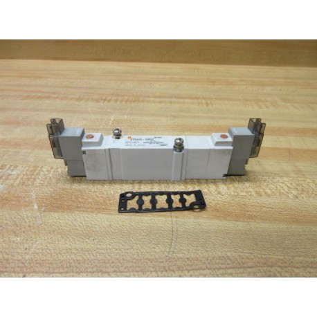 SMC SY5440-5MOZ Double Solenoid Valve - Used