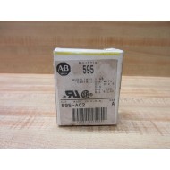 Allen Bradley 595-A02 Auxiliary Contact 595-AO2 EMPTY BOX ONLY!