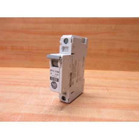 Allen Bradley 1492-CB1G020 Circuit Breaker 1492CB1G020 2A 16 HP - Used