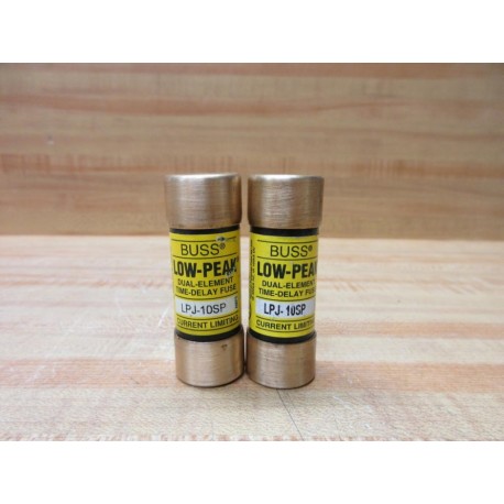 Buss LPJ-10SP Bussmann  Fuse Cross Ref 4CF31 (Pack of 2) - New No Box