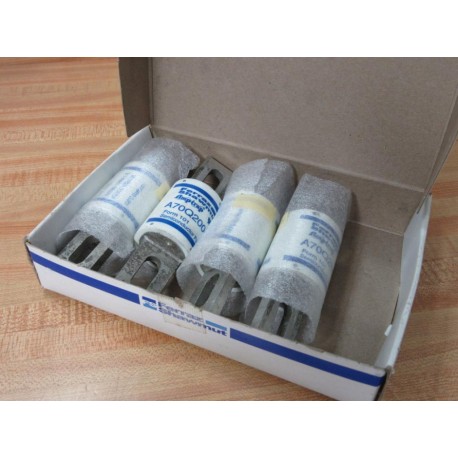 Gould Shawmut Ferraz A70Q200-4 Fuse Cross Ref 6XPL7 (Pack of 4)