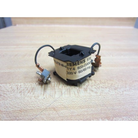 Siemens 3TY4803-0AN1 Coil 3TY4803-OAN1 - Used