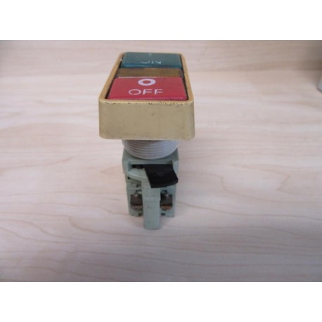 YK A600 Contact Block Dual Push Button - Used