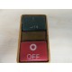YK A600 Contact Block Dual Push Button - Used