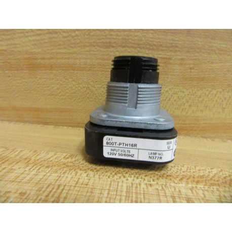 Allen Bradley 800T-PTH16R Pilot Light 800TPTH16R Core Only Series U - New No Box