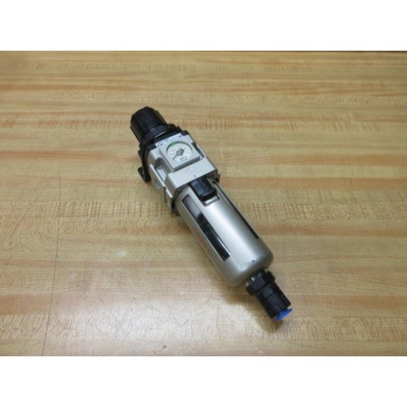SMC AW30-02BDE Filter Regulator AW3002BDE - Used
