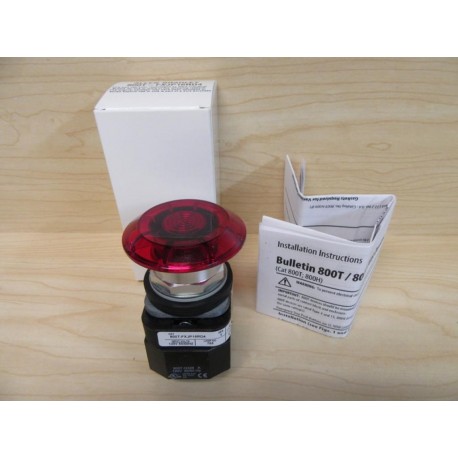 Allen Bradley 800T-FXJP16RD4 Push Pull Switch