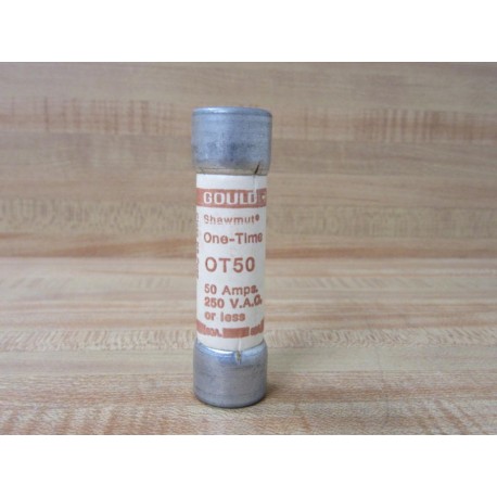 Gould Shawmut Ferraz OT-50 Fuse Cross Ref 4XF96 0T-50 (Pack of 17) - Used