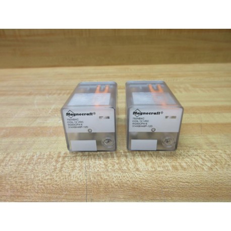 Magnecraft 750XBXC-12D Relay 750XBXC (Pack of 2) - New No Box