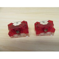 Square D 9001-KA3 Contact Block 88002 Series J (Pack of 2) - Used