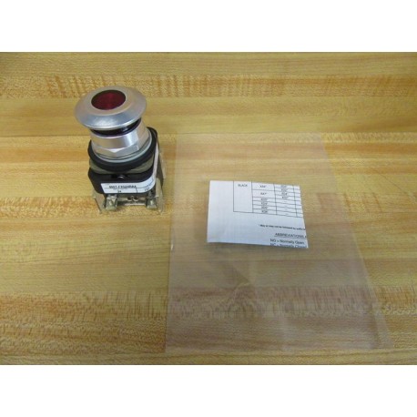 Allen Bradley 800T-FXQ24RA4 Button 800TFXQ24RA4 w800T-XA4 & 800T-Blank - New No Box
