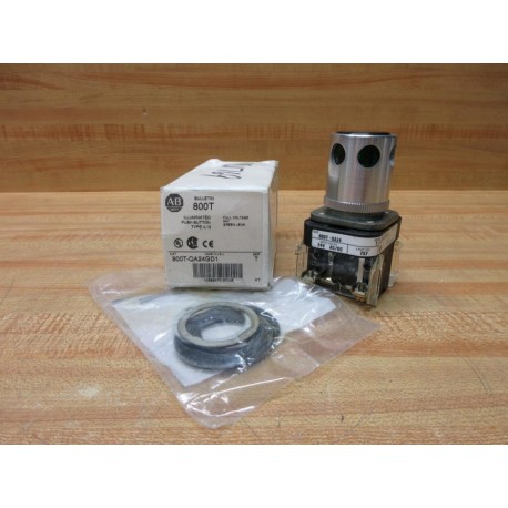 Allen Bradley 800T-QA24GD1 Push Button Switch