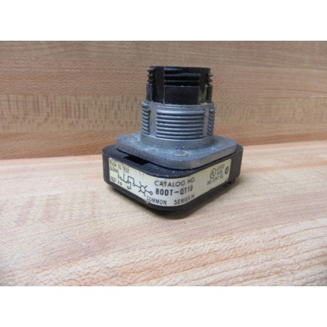 Allen Bradley 800T-QT10 Push Button Core Only - Used