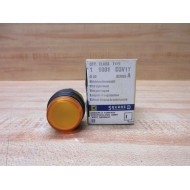 Square D 9001-D3V1Y Pilot Light Bezel Amber 9001D3V1Y