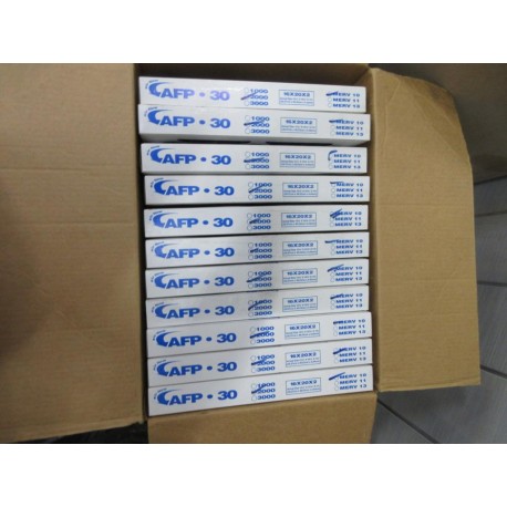 Airflow Products AFP2000 Pleated Filter 16x20x2 (Pack of 11)