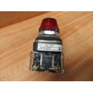 Allen Bradley 800T-Q12R Pilot Light. 800TQ12R Red - Used