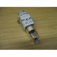 SMC AW20-N02-Z-A Modular Filter Regulator AW20N02ZA W Bracket - Used