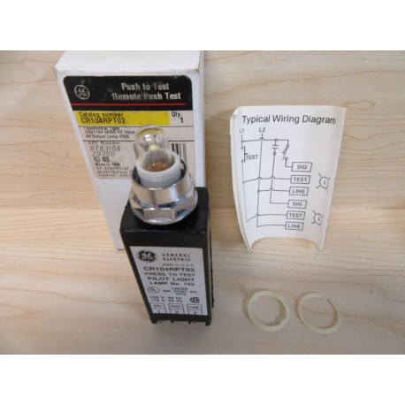 General Electric CR104RPT02 Pilot Lamp Assembly