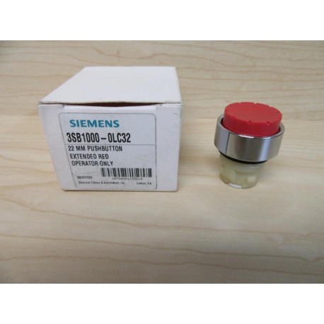 Siemens 3SB1000-0LC32 Push Button Switch