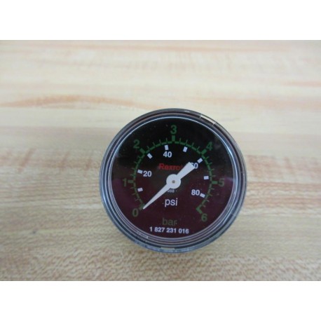 Adventics Rexroth 1827231016 Pressure Gauge - New No Box