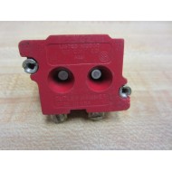Cutler Hammer 10250T Eaton Red Contact Block 120V - Used