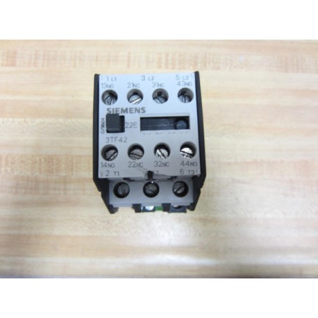 Siemens 3TF4222-0B Contactor 3TF42220B Small Chip - New No Box