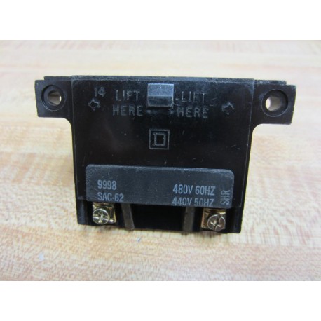 Square D 9998-SAC-62 Coil 9998SAC62 - New No Box