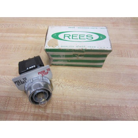 Rees 41150-000 Push Button 41150000 Missing Contacts