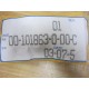 Diebold 00-101863-0-00-C Card Cover 00101863000C