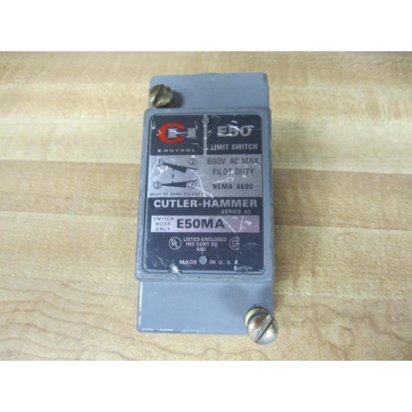 Cutler-Hammer E50MA Eaton Limit Switch E50MA - Used