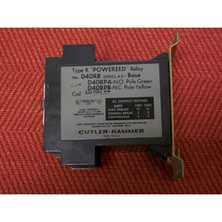 Cutler Hammer D40RB Relay - Used