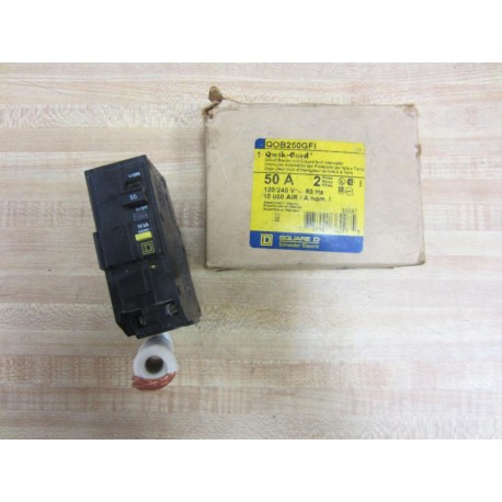 Square D QOB250GFI Qwik-Gard Circuit Breaker