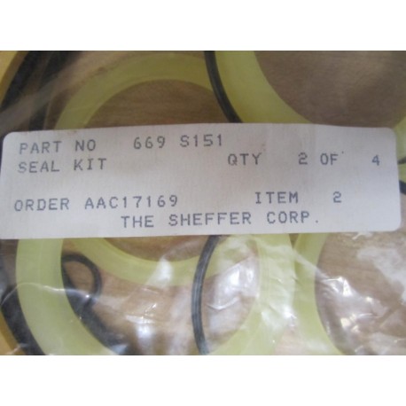 Sheffer 669-S151 Seal Kit 669S151