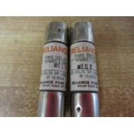 Reliance MEQ-2 Fuse MEQ2 (Pack of 2) - New No Box