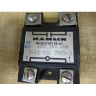 Hamlin 7821-5 Solid State Relay 78215 - Used