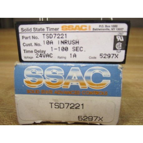 SSAC TSD7221 Solid State Timer