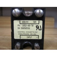 Control Concepts 1652-48-70 Relay  16524870 Relay Module - Used