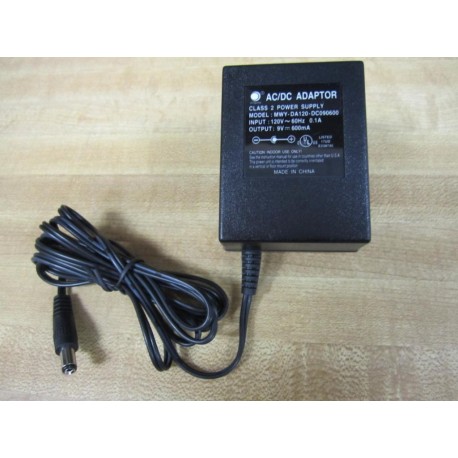 Mingway MWY-DA120-DC090600 AC Adapter MWYDA120DC090600 - New No Box
