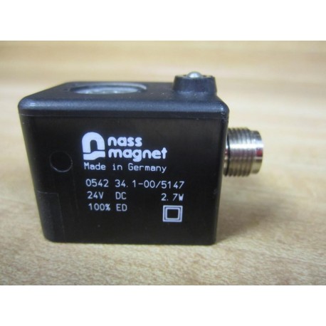 Nass Magnet 0542 Solenoid Coil - New No Box