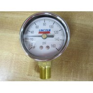 Lincoln Pressure Gauge 0-160PSI - New No Box