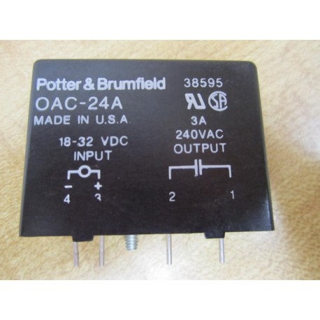 Potter & Brumfield OAC-24A IO Module OAC24A - New No Box