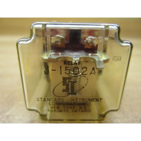 Standard Instrument J-I502A Relay JI502A Obsolete - New No Box