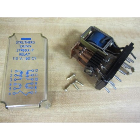 Struthers-Dunn 219BBXP Relay Parts Only - Parts Only