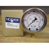 Noshok 25-901-2000 Liquid Pressure Gauge 14NPT 2000 PSI