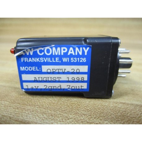 AW Company OPTV-20 Relay OPTV20 - New No Box