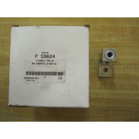 P 59624 Power Lok Plug 4-500MCM (Pack of 10)