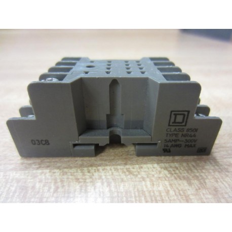 Square D 8501-NR44 Relay Socket 8501NR44 - New No Box